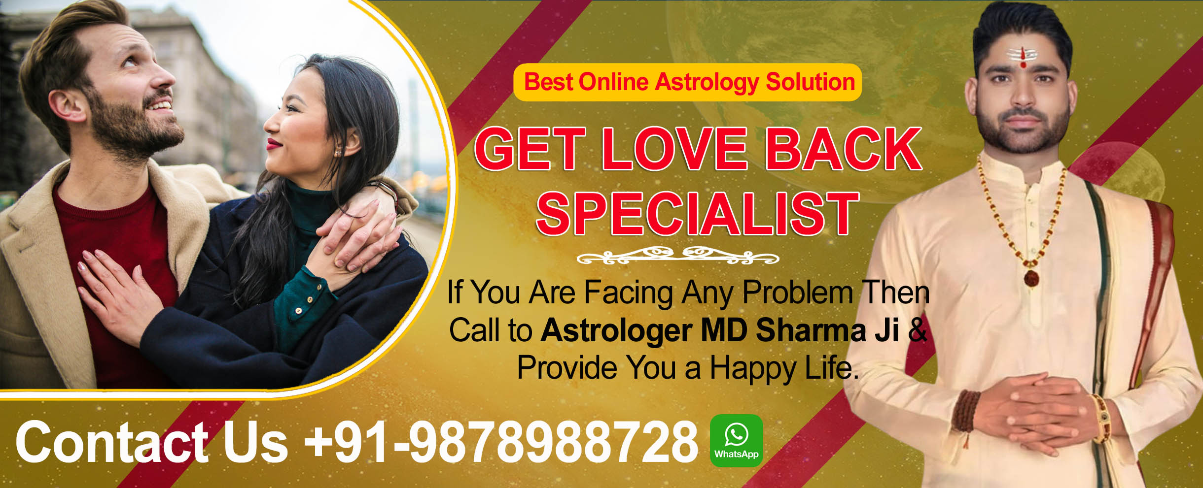 Famous Astrologer MD Sharma +91-9878988728