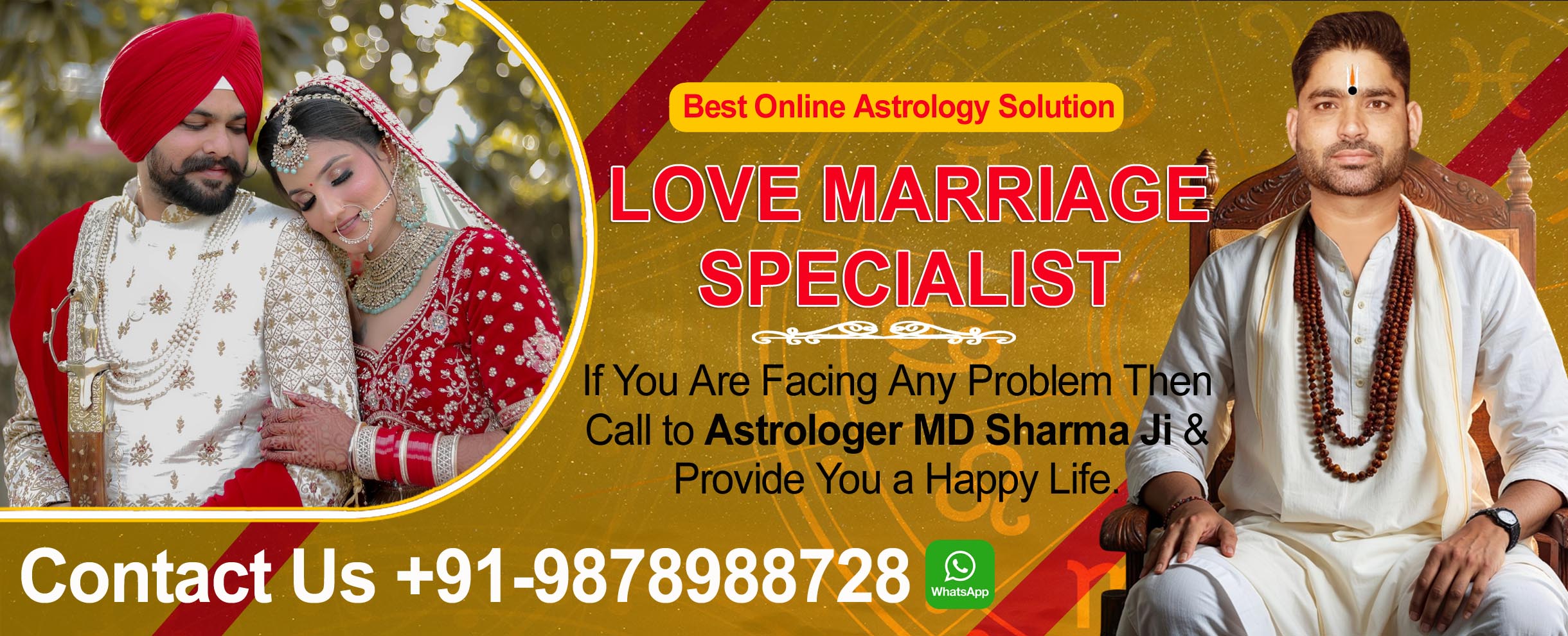 Famous Astrologer MD Sharma +91-9878988728